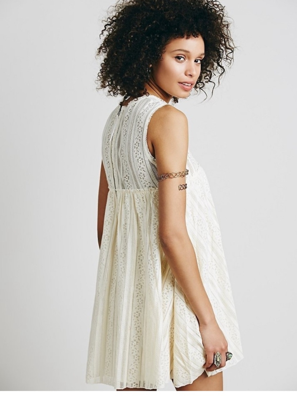 Free People lace swing dress